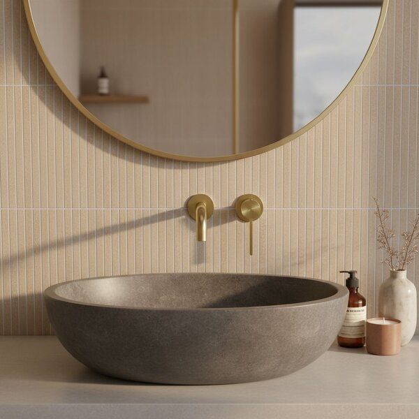 Wall Mounted faucet Rea Foster Brush Gold