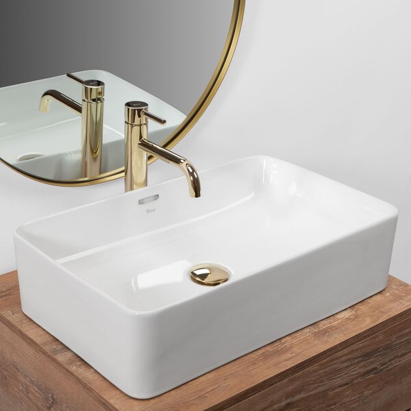 Countertop Basin Rea Berta 55 White