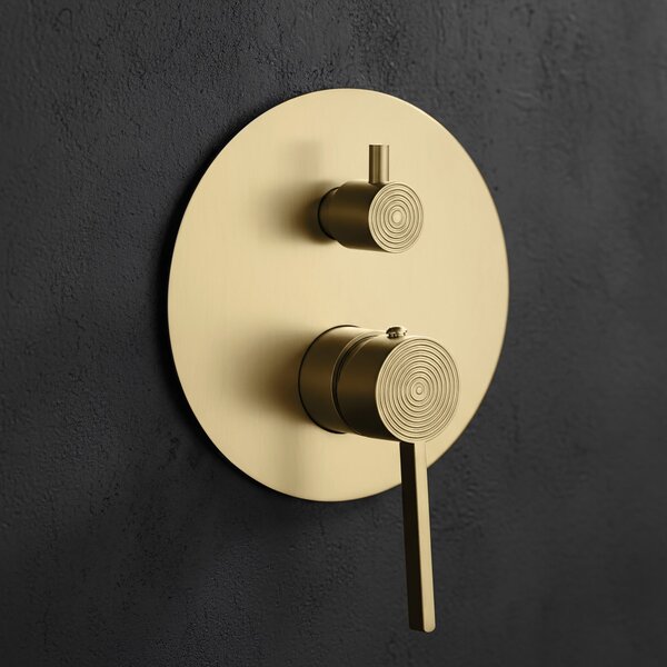 Shower system Rea Foster Brush Gold + BOX