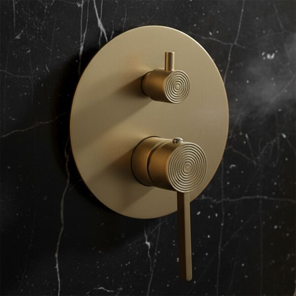 Shower system Rea Foster Brush Gold + BOX