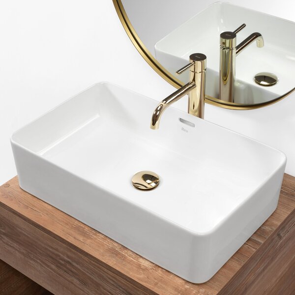 Countertop Basin Rea Berta 55 White