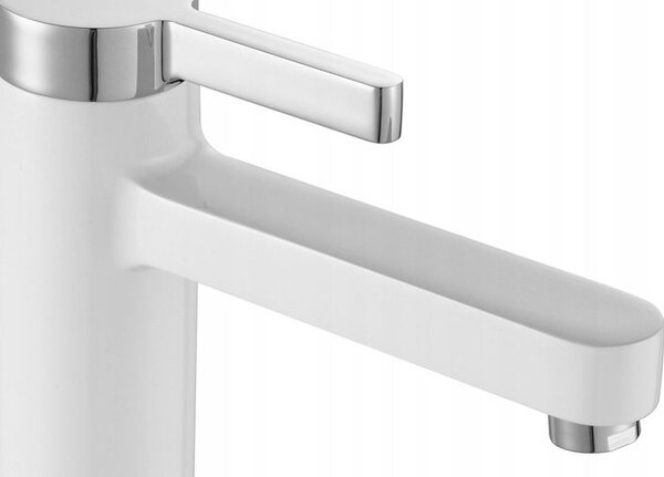 Bathroom faucet REA Polo White Chrom high