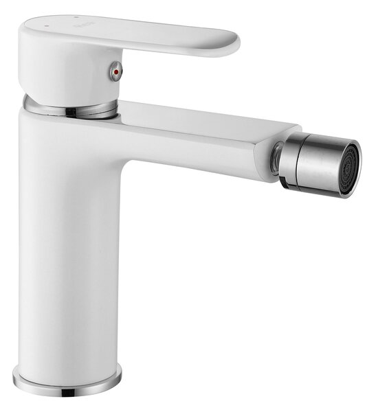 Bidet faucet Rea Bloom White chrom