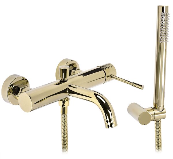 Bathroom faucet Rea Lungo Diamond Gold