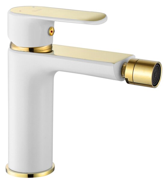 Bidet faucet Rea Bloom White gold