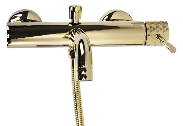Bathroom faucet Rea Lungo Diamond Gold