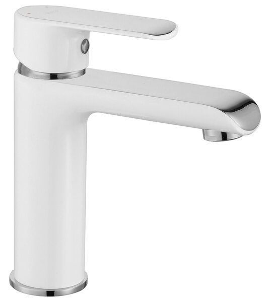 Bathroom faucet REA Bloom White Chrom Low