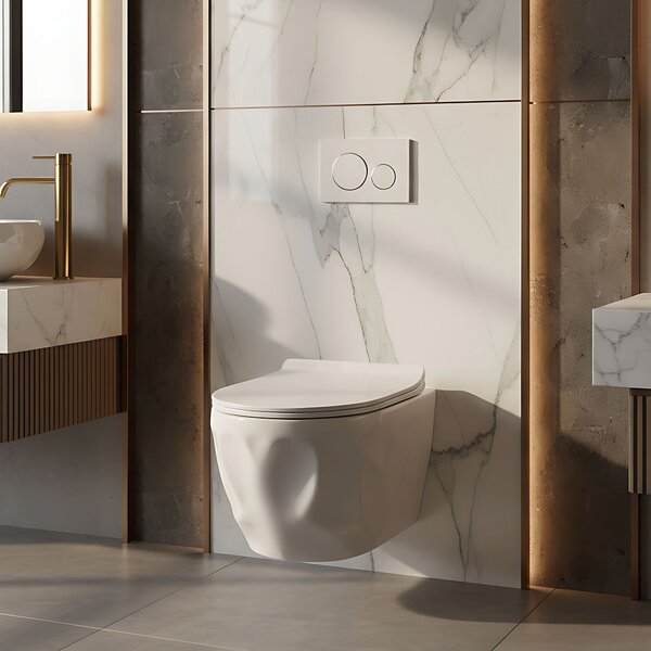 Toilet bowl Rea Gustavo Rimless