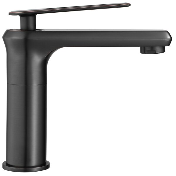 Bathroom faucet REA Blade Old Black low