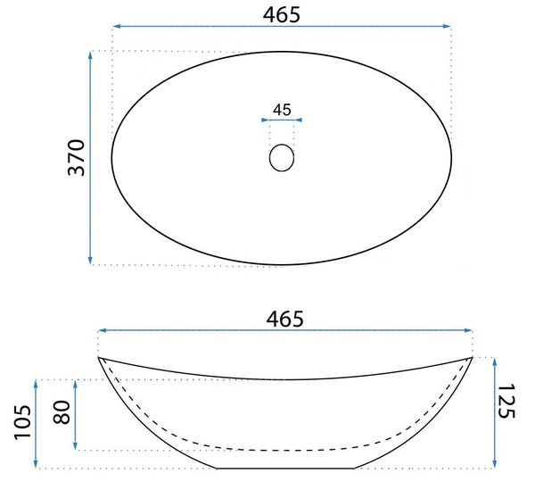 Countertop Basin Rea Leona