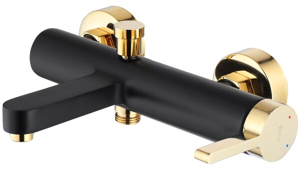 Bath faucet REA Polo Black Gold