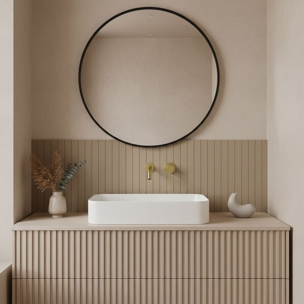 Wall Mounted faucet Rea Clif Brush Gold
