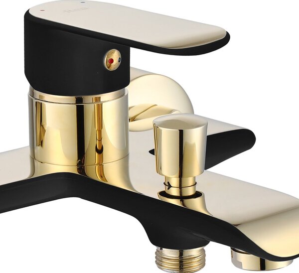 Bath faucet REA BLOOM Black Gold