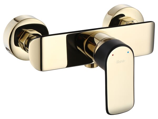 Shower faucet REA Bloom Black Gold