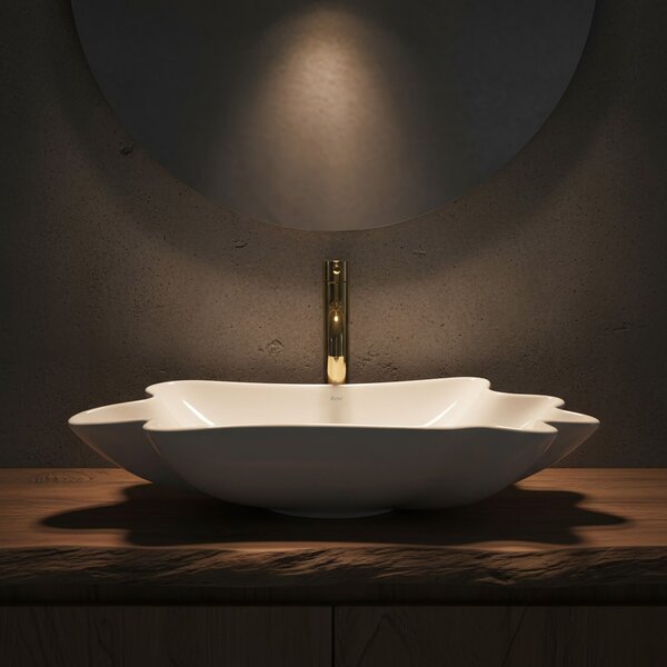 Countertop washbasin REA Infinity + Plug Click-Clack