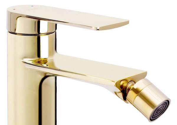 Bidet faucet Rea Storm Gold