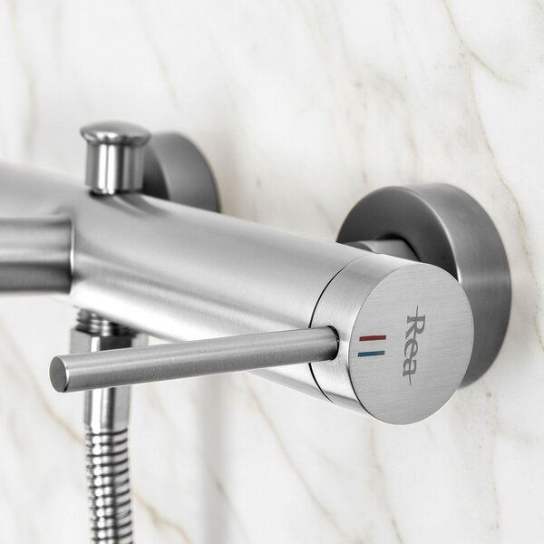 Bathroom faucet REA Foss Nickel Brush