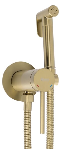Bidet faucet Foss Clif Brush Gold