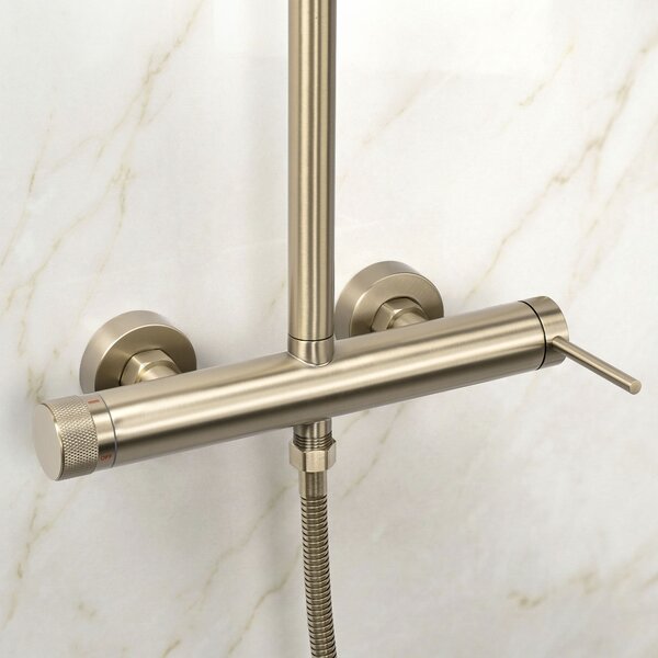 Shower set Rea Foss Clif Brush Gold