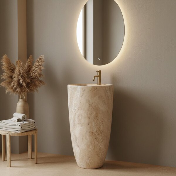 Freestanding ceramic basin Anya Savana Matt