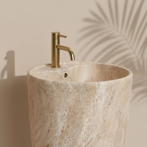 Freestanding ceramic basin Anya Savana Matt
