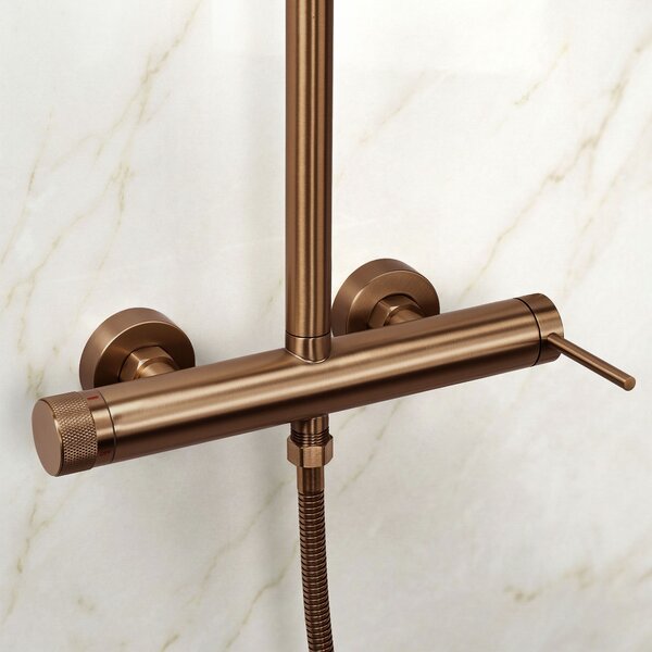 Shower set Rea Foss Clif Brush Copper