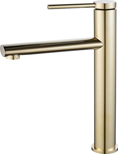 Bathroom faucet REA OVAL GOLD high