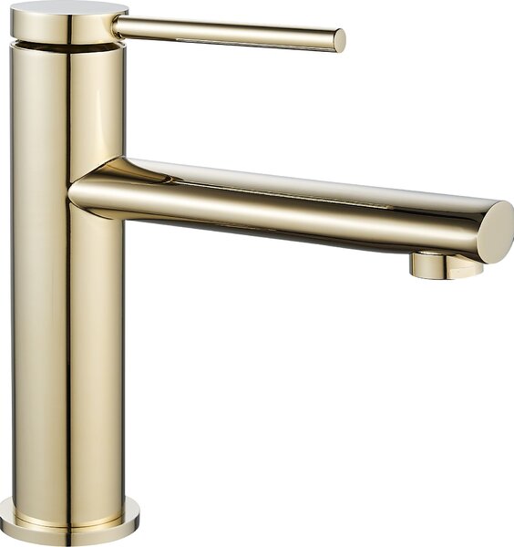 Bathroom faucet REA OVAL GOLD low