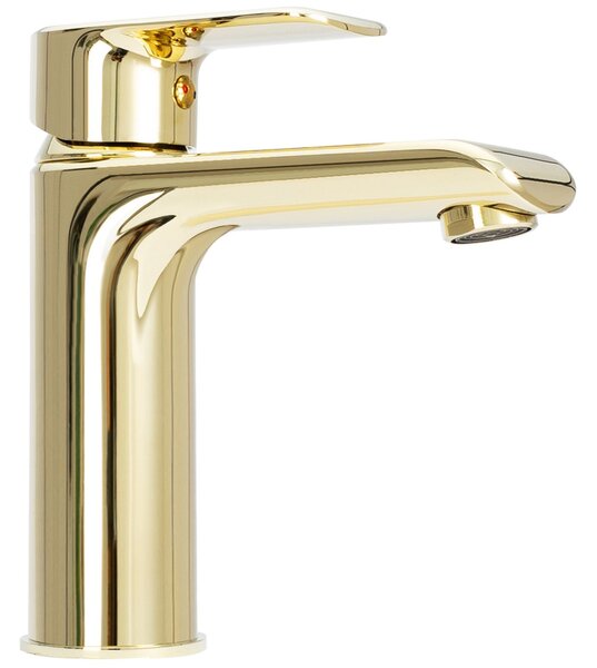 Bathroom faucet REA Bloom Gold Low