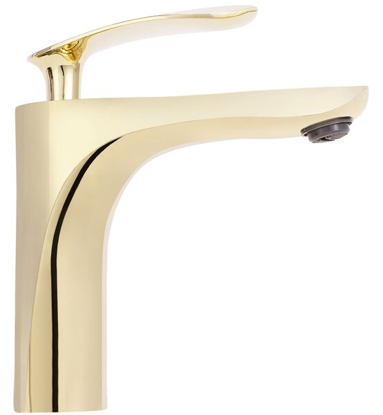 Bathroom faucet Rea Orbit Gold Low