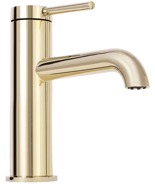 Bathroom faucet Rea Spot Gold low