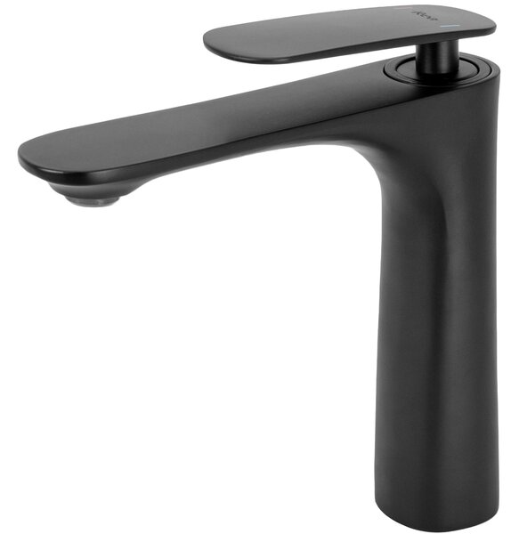 Bathroom faucet Rea Berg Black low