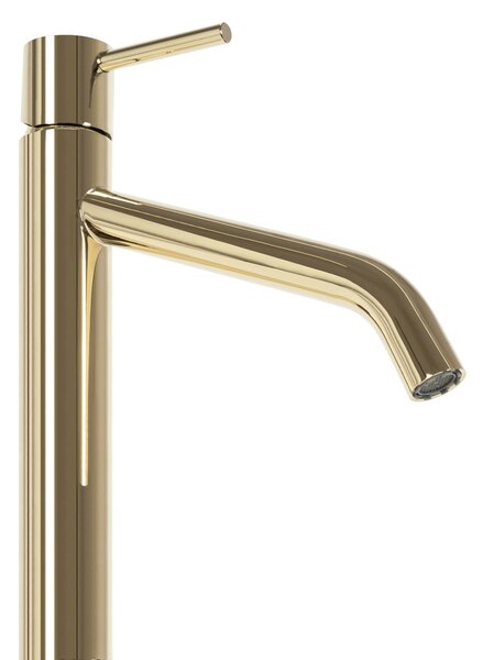 Bathroom faucet Rea Level Gold low