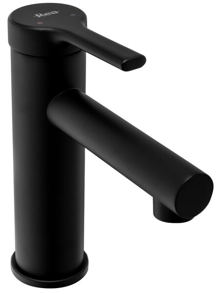 Bathroom faucet Rea Pixel Black low