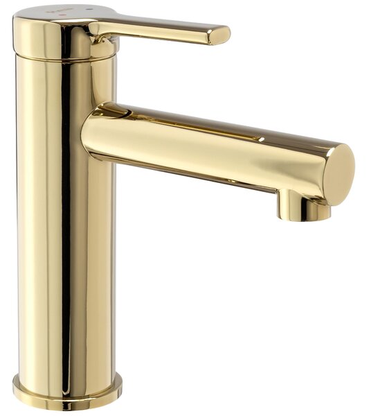 Bathroom faucet Rea Pixel Gold low