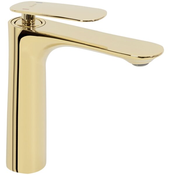 Bathroom faucet Rea Berg Gold low