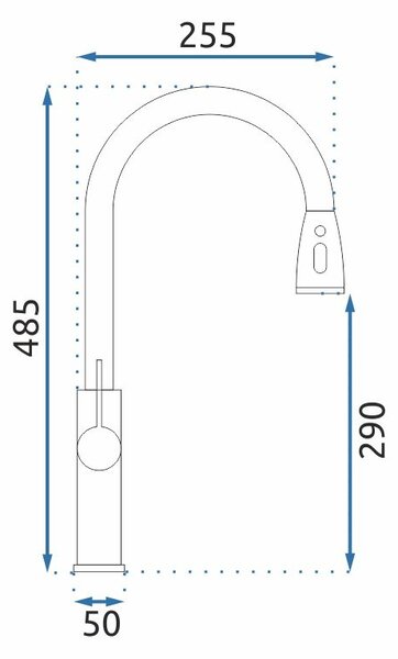 Kitchen faucet Nest chrome