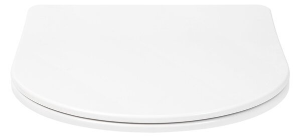 Toilet seat UF DUROPLAST FLAT WHITE