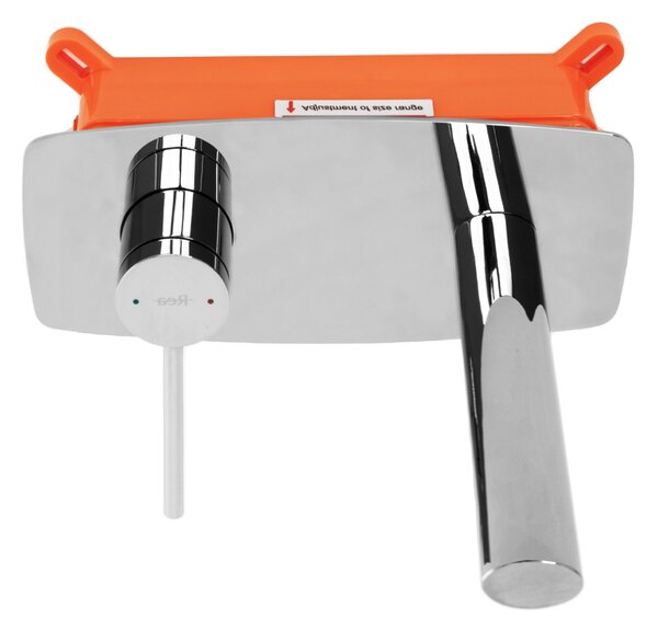 Wall Mounted faucet OVAL Chrom
