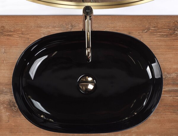 Ceramic Countertop Basin Rea CLEO Black