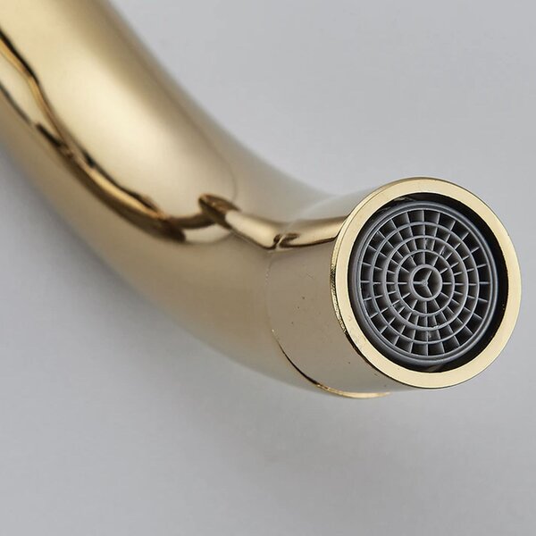 Wall Mounted faucet Rea Lungo LONG Gold + BOX