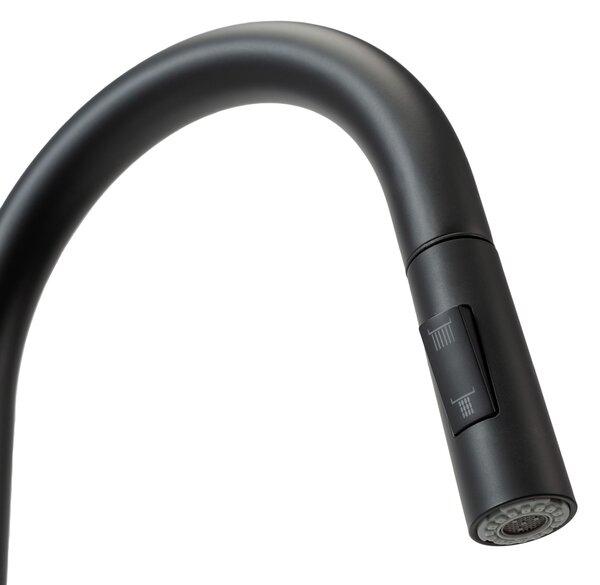 Kitchen faucet Fresh black mat