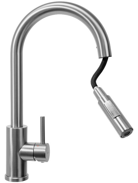 Kitchen faucet Fresh Nickel Brush INOX