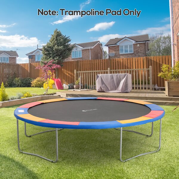 HOMCOM 12ft Trampoline Safety Pad-Multicolour