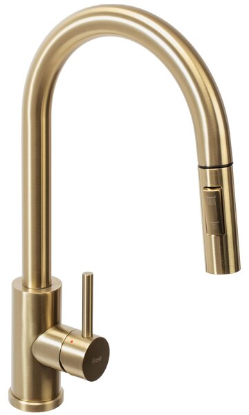 Kitchen faucet Fresh brush gold
