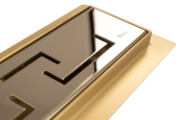 Linear drainage Rea Greek PRO MIRROR GOLD 60