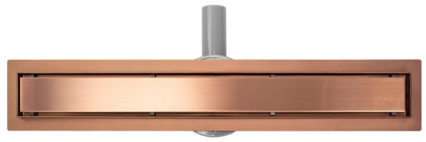 Linear drain Rea Pure Neo brushed copper 60