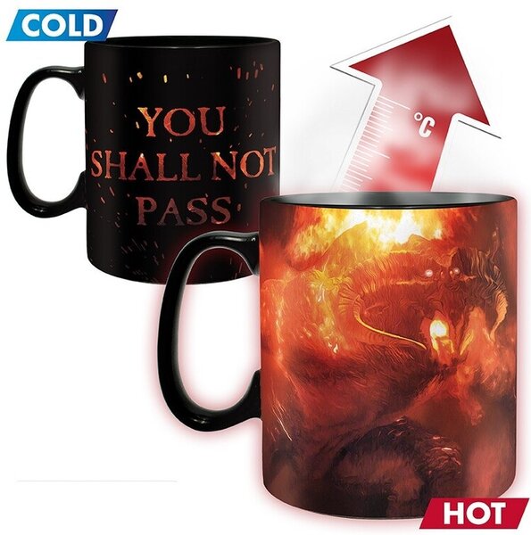 Heat mug Lord of the Rings - You Shall Not Pass