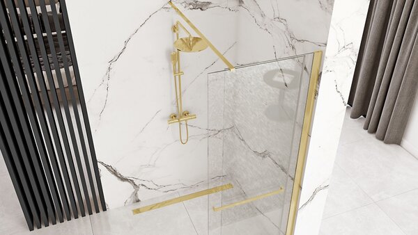 Shower screen Rea Cortis GOLD 100