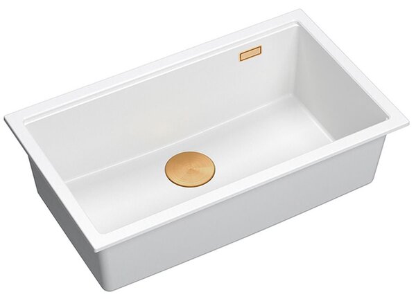 Granite sink Logan 110 White